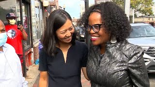 Boston Mayor Kim Janey endorses Michelle Wu as her successor