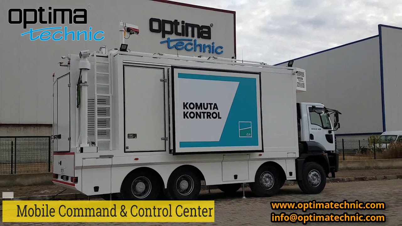 Optima Technic Mobile Command Centers Mobil Komuta Kontrol Merkezi