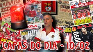 BENFICA-REVISTA IMPRENSA 10 Fevereiro CONFIRMAM-SE OS PIORES CENÁRIOS NO GLORIOSO! 🦅🔴