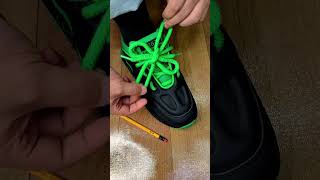 Ep 126 How to tie the laces of a four-leaf clover sneaker #tips on wearing shoes #flowers