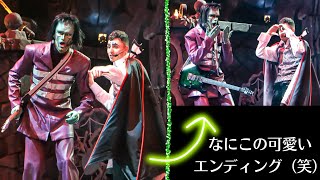 ひとりのゲストに興奮するフランクとドラックが可愛かった《2021.12/15 3回目15:35公演》USJユニモン：ユニバーサル・モンスター・ライブ・ロックンロール・ショー(21期)