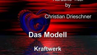 Das Modell - Kraftwerk - Karaoke