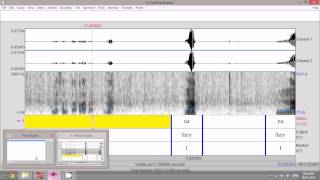 Extracting Individual Sounds files from ELAN using Praat