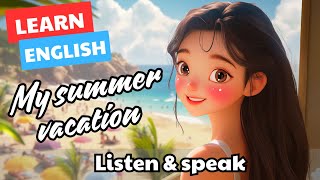 🌞My Summer Vacation 🌴⛱️| Improve Your English | English Listening Skills - Speaking Skills