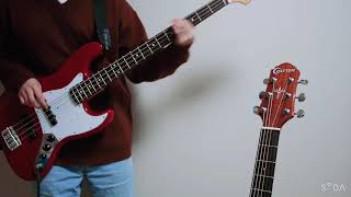 【Homecomings】Hull Down ベースで弾いてみた　Bass Cover (Short ver.)