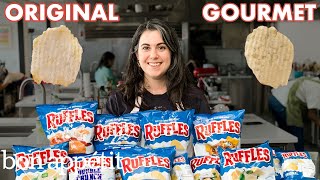 Pastry Chef Attempts to Make Gourmet Ruffles | Gourmet Makes | Bon Appétit