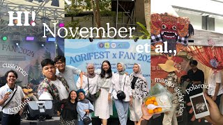 it’s agrifest time 👩‍🌾 | what i eat (seblak, ramen, sr…), main ps, promice, n lovestory in agri K💗