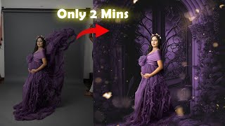 Maternity Editing Just in 2 Mins | Background Change Manipulation #maternityediting #manipulation