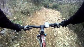 Rider on the Papel. subida navideña peñas doblas 2013