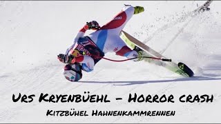Urs Kryenbüehl - Horror crash Kitzbuel The Streif