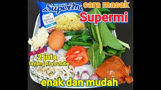 Masak supermi yang enak ngalahin warkop  | VLOG 14