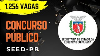 CONCURSO PARA PROFESSOR SEED - PR | Edital Secretaria de Educação do Estado do Paraná