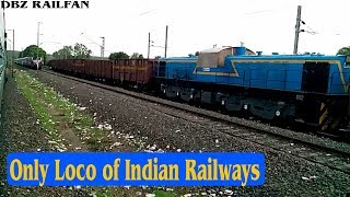 Rare One of a Kind Loco of Indian Railways || Rare Hydraulic locomotive