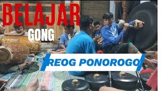 BELAJAR GONG REOG PONOROGO