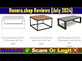 Ronora.shop Reviews (July 2024) - Is This An Authentic Site? Find Out! | Website Scam Detector