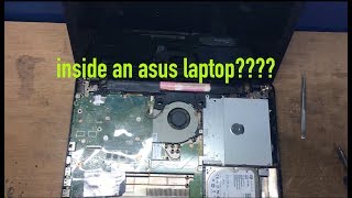 Asus A541UV laptop keyboard,ram,harddisk replacement