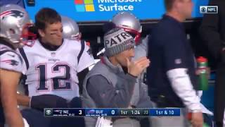 Tony Romo Narrates Brady's Sideline Argument w/ McDaniels | Patriots vs. Bills | NFL Wk 13