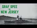 USS New Jersey vs the German Pocket Battleships