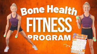 Bone Health Fitness Program (FOLLOW ALONG)