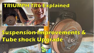 Triumph TR6 Suspension Upgrade and Tube Shock conversion