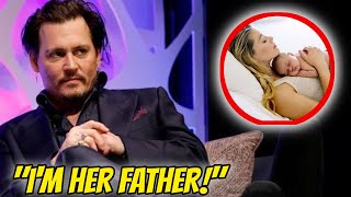 "JOHNNY'S THE FATHER" Johnny Depp REACTS To Amber Heard’s New BABY DAUGHTER | Celebrity Craze