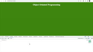 OOP - Constructor Functions and the new Operator - JavaScript