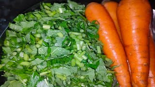 HEALTHY THOTAKOORA CARROT RECIPE ఒకసారి తోటకూర క్యారెట్ తో ఇలా చేసి చూడండి అన్నం చపాతీ లోకి భలే