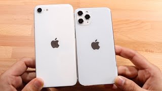 iPhone 12 Mini Vs iPhone SE (2020)! (Size Comparison)