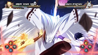 NARUTO SIX PATHS, SASUKE & SAKURA MENYEGEL KAGUYA OTSUTSUKI | Naruto Storm 4