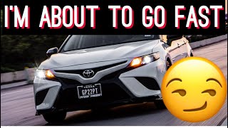 Driving A Camry TRD/ Review With Zay Trd