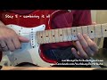 (tutorial) Learn to play the Sultans of Swing end solo riff in 10 minutes