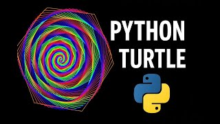 Coding Art: Colorful Spiral Rose Like Pattern with Python Turtle (Full Code!)