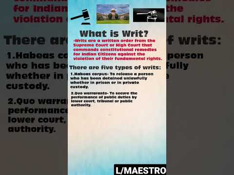 What type of writ orders a lower court to deliver its record to a higher court for speedy justice?