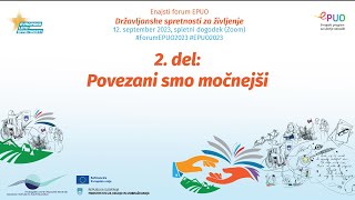 Državljanske spretnosti za življenje | Enajsti forum EPUO | 2. del