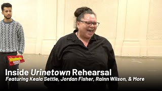 In Rehearsals for 'Urinetown' at Encores! - Keala Settle, Jordan Fisher, Rainn Wilson \u0026 More