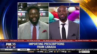 Importing prescriptions from Canada