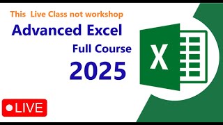 Advanced Excel Full Course 2025 | Advanced Excel Tutorial Expert Level  | IPT Excel Excel