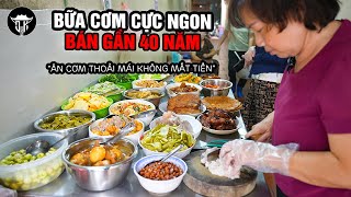 CƠM TRƯA GIA ĐÌNH GẦN 40 NĂM | SẠCH SẼ - NGON - HẾT HÀNG SỚM