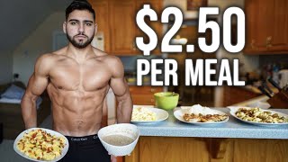 Healthy and Easy Meal Prep on a Budget | $2.50 PER MEAL