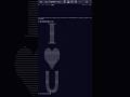 C program to print i love you ❣️ pattern #shorts #ytshorts #coding #cprogramming #codingation