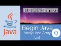 Java ☕ Arrays and Array Lists
