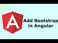 #5 Add Bootstrap to Angular | Angular Bootstrap