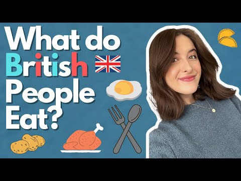 What do people in England snack on?