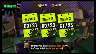 サーモンラン (キケン度MAX) - 201個 / Salmon Run - Hazard Level Max: 201 Eggs