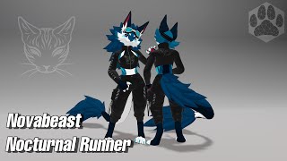 Nocturnal Runner - Novabeast Dark Techwear