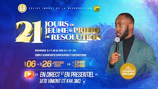 COMMENT DÉJOUER LES PLANS DU DIABLE | JPR'21 (Jour 5) // Fr. Josaphat Bakajika (09-01-2025)