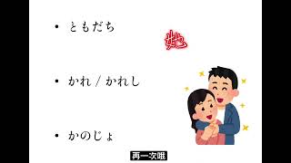 大家的日本語 初階1  第5課 單字  みんなの日本語　初級１ 単語