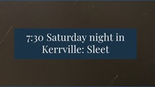 South Texas winter storm update from Kerrville