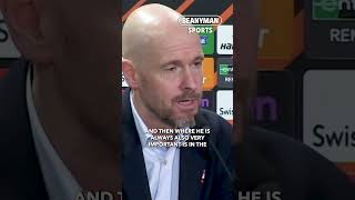 'Bruno can play in so many roles, for tactics, for the team it is brilliant!' | Erik ten Hag
