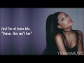 Ariana Grande - Break Up With Your Girlfriend, I'm Bored (Lyrics)